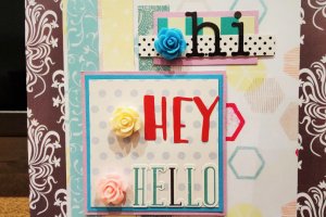 Открытка "Hi, hey, hello"