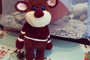 Работа Новогодний олененок