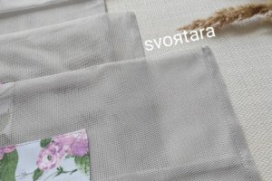 Набор сумок для продуктов Fiori grey 5шт - Описание