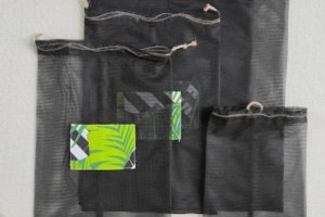 Набор сумок для продуктов Palma Black 5шт