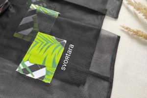 Набір торбинок для продуктів Palma black 5шт - Опис