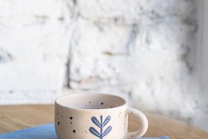 Робота Набір підставок під чашку, Блакитний (4 шт)