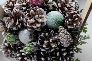 Корзиночка новогодняя ,,С Любовь,, - Описание