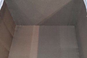 Пуф синього кольору з візерунком + 2 валики - Опис