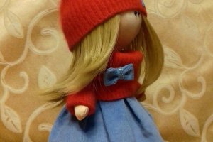 Інтер´єрна лялька Червона шапочка - Опис