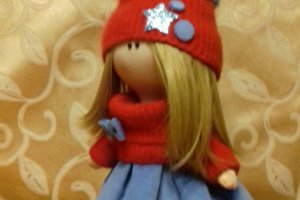 Інтер´єрна лялька Червона шапочка - Опис