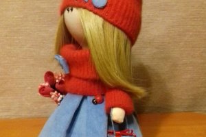 Інтер´єрна лялька Червона шапочка - Опис