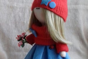 Інтер´єрна лялька Червона шапочка - Опис