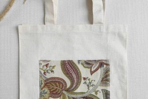 Шопер Flower 30*32*10см бавовна