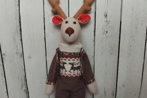 Новогодний олень - Описание