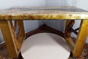 кавовий стіл, з ексползицією з кави, печива,турки, і т.д.