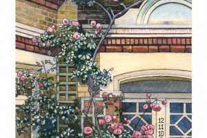 Картина для декора – 29х42 см, архитектура, городской пейзаж - ДРУГИЕ РАБОТЫ