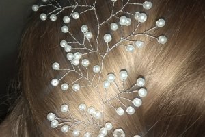 Веточка для волос - Описание