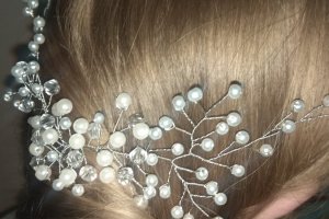 Веточка для волос - Описание