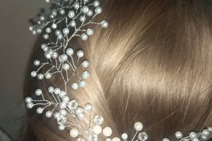 Веточка для волос - Описание