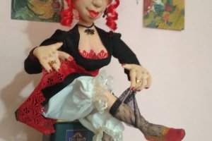 "Маленька чорна сукня" (ручна робота)