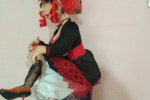 "Маленька чорна сукня" (ручна робота) - Опис