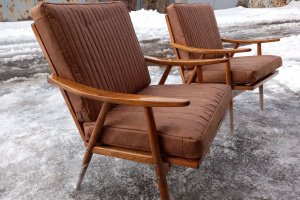 Крісла vintage, ретро.