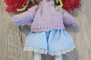Tilda_Red - Кукла ручной работы - Описание