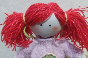 Tilda_Red - Кукла ручной работы - Описание
