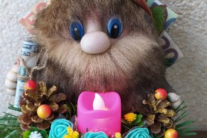 Работа Домовой в сапожке
