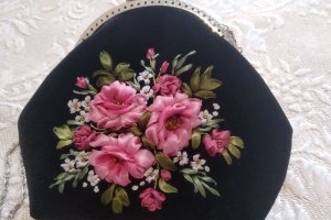 Косметичка лентами "Розовые мечты"