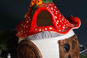 Подсвечник мухомор - Описание