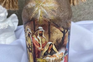баночка для освячення та зберігання води - Опис
