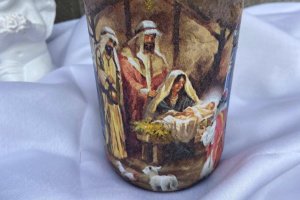 баночка для освячення та зберігання води - Опис