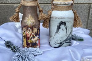 Баночка для освячення води - Опис