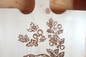 Сувенир "Разделочная доска Грибы" - Описание