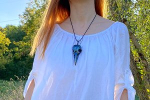 Кулон "Череп вороны" 88.71 - Описание