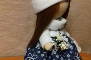 Інтер´єрна лялька Кицюня - Опис