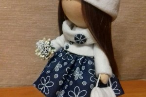 Інтер´єрна лялька Кицюня - Опис