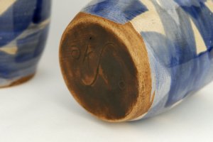 Стакан керамічний Акварель, 400мл - Опис