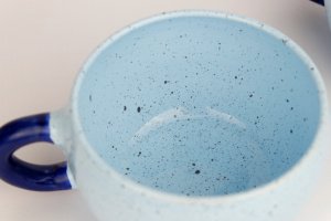 Большая голубая чашка Облако, 400мл - Описание