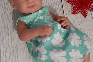 Платье и повязка для пупса Антонио Хуан 42 см.  - Описание