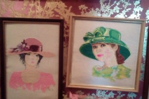 10 вишивки - картини одним лотом. - Опис