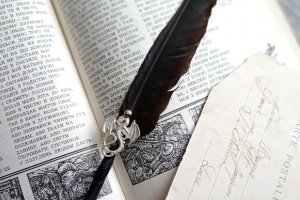 ручка "Серебристый дракон"