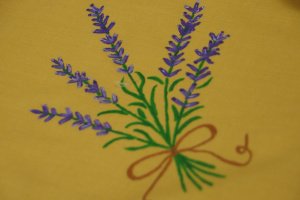 Серветка під тарілку "Лаванда Провансу" - Опис