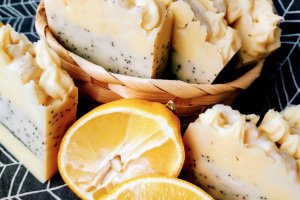 "Лимонный Бисквит". Натуральное мыло. - Описание