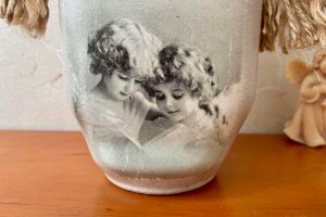 баночка для зберігання та освячення води - Опис