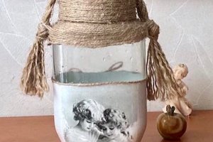 баночка для зберігання та освячення води - Опис