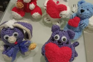 Игрушки вязаные крючком - Описание