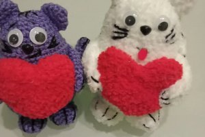 Игрушки вязаные крючком - Описание