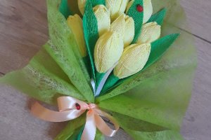 Букет из конфет - Описание