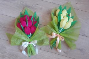 Букет из конфет - Описание