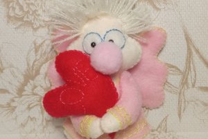 Амурчики з фетру - Опис
