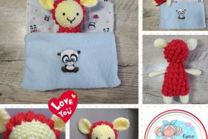 Работа Милая Овечка - Red Sheep