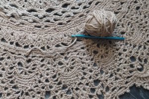 Ковер из джута "майское чудо" - Описание